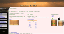 Desktop Screenshot of bibelstammbaum.ch