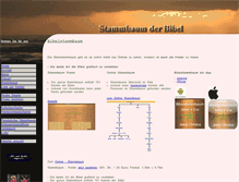 Tablet Screenshot of bibelstammbaum.ch